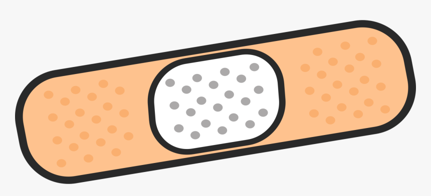 Orange,line,rectangle - Band Aid Clipart Png, Transparent Png, Free Download