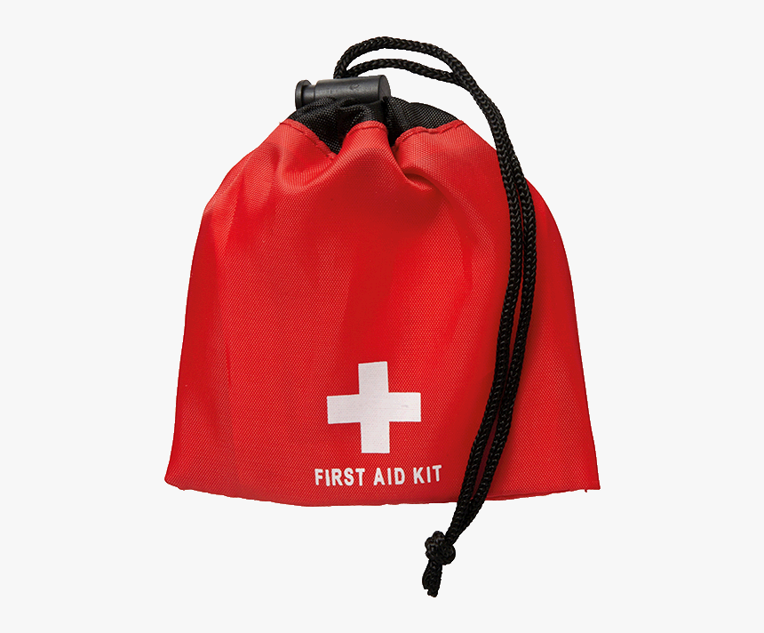 11 Piece First Aid Kit In Drawstring Pouch - Kits Primeiros Socorros Farmacia, HD Png Download, Free Download