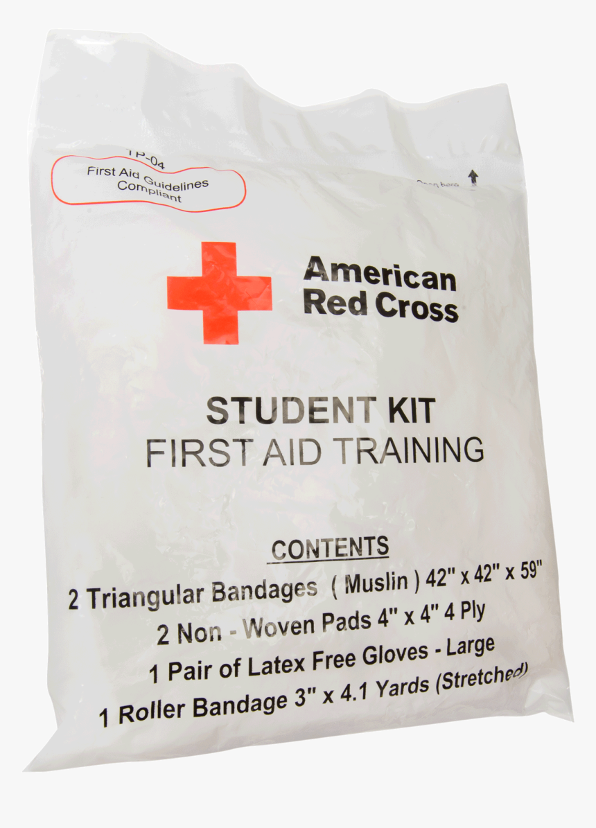 First Aid Student Training Kit - American Red Cross, HD Png Download, Free Download