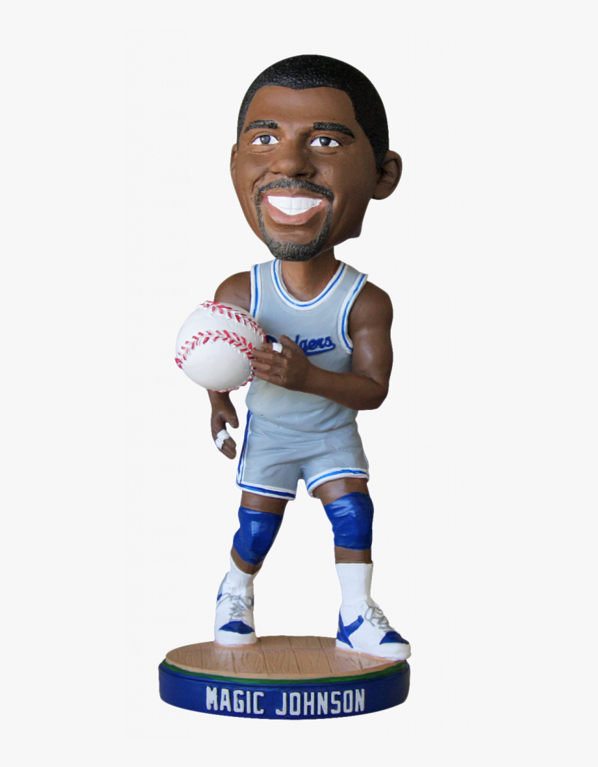 Lad 2014 Magic Johnson Bobblehead - 2014 Magic Johnson Bobblehead, HD Png Download, Free Download