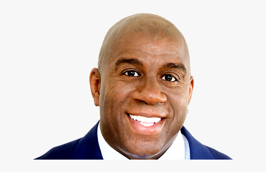 Earvin Magic Johnson - Magic Johnson Face Png, Transparent Png, Free Download