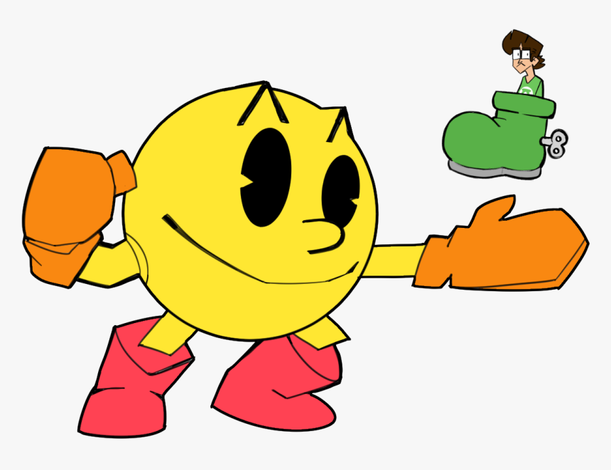 Here Comes Pacman - Cartoon, HD Png Download, Free Download