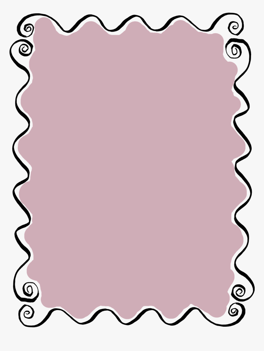 Digital Hand Drawn Frame Downloads - Border And Frames Design, HD Png Download, Free Download