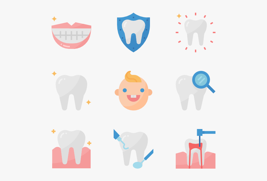 Dental - Dentist Tools Cartoon Png, Transparent Png, Free Download