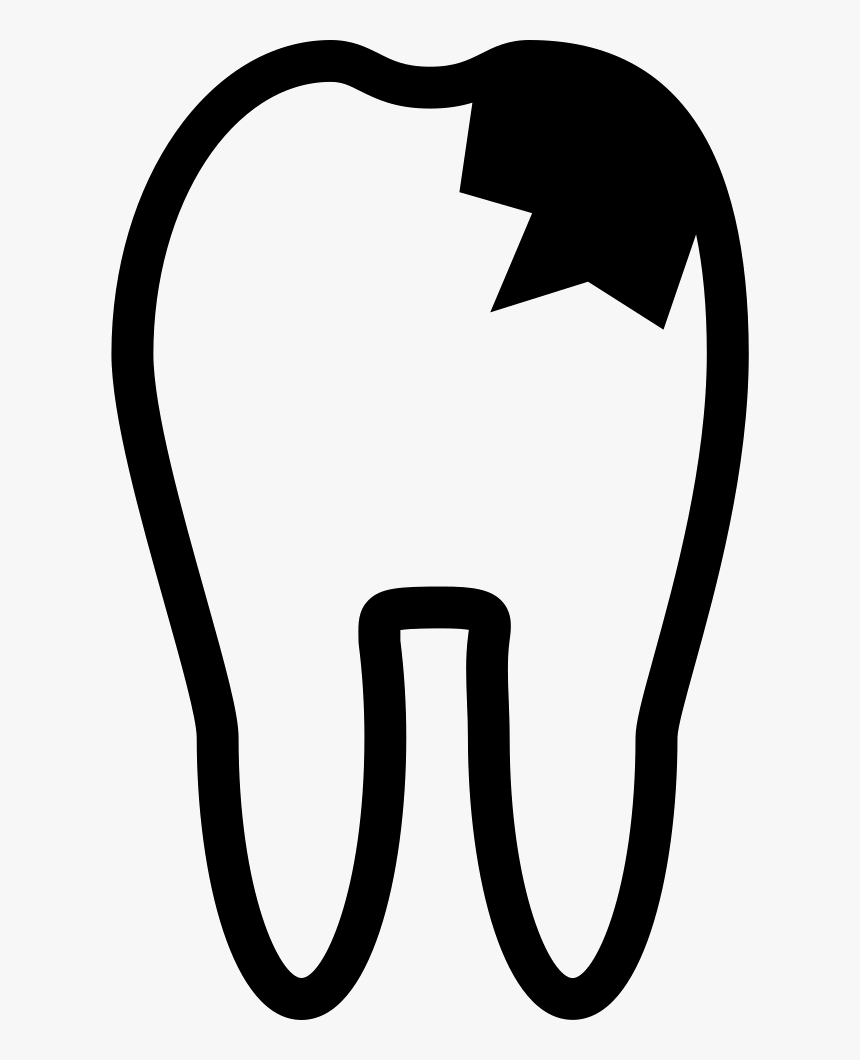 Tooth Outline Png - Portable Network Graphics, Transparent Png, Free Download