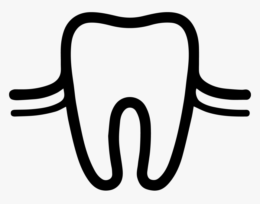 Drawing Of A Crown Tooth - Periodontal Icons Png, Transparent Png, Free Download