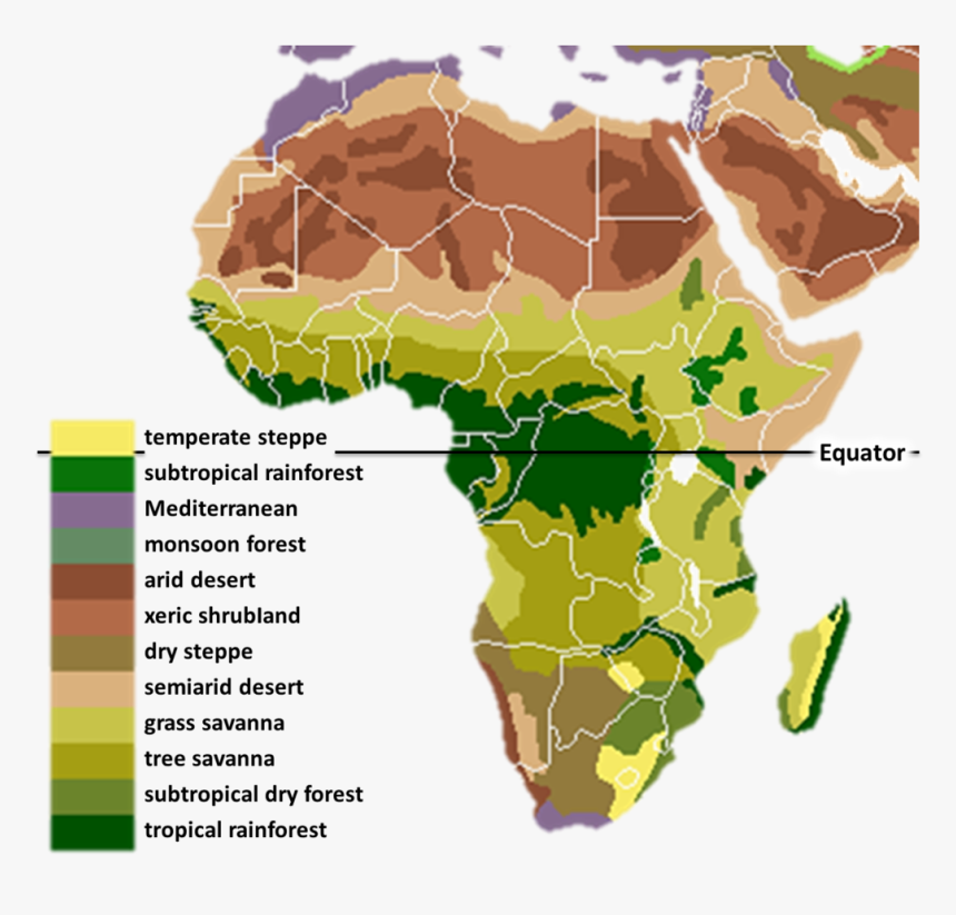 Biomes Of Africa, HD Png Download, Free Download
