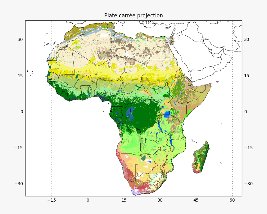 Png - Map Of The Terrestrial Ecosystems, Transparent Png, Free Download