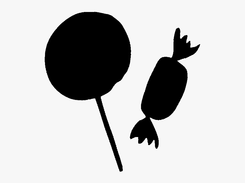 Candy Silhouette - Portable Network Graphics, HD Png Download, Free Download