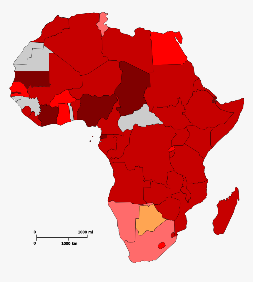 African Union Member States By Corruption Index - Types Of Governments In Africa, HD Png Download, Free Download