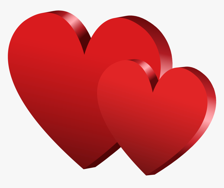 Red Hearts Png Clipart, Transparent Png, Free Download