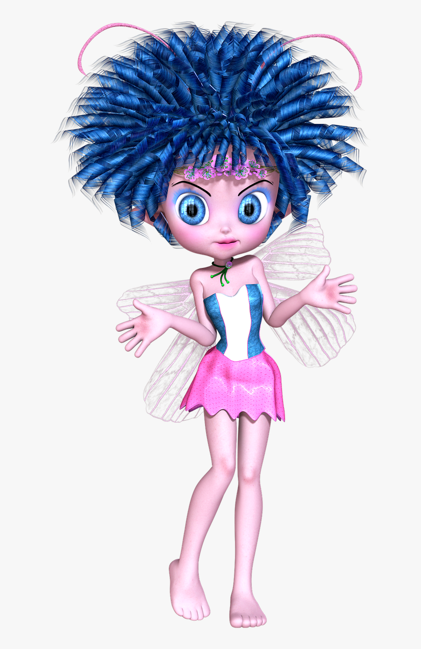 A Pixie On My Head - Magical Girl Fairy, HD Png Download, Free Download