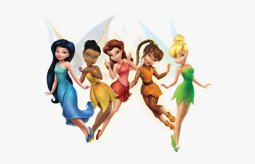 Pixie Hollow Png - Fairies From Peter Pan, Transparent Png, Free Download