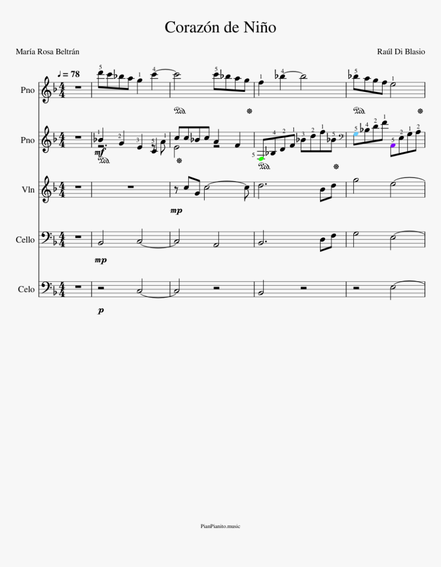 Twinkle Twinkle Little Star Sheet Music Composed By - Partition Studio Ghibli Violon, HD Png Download, Free Download
