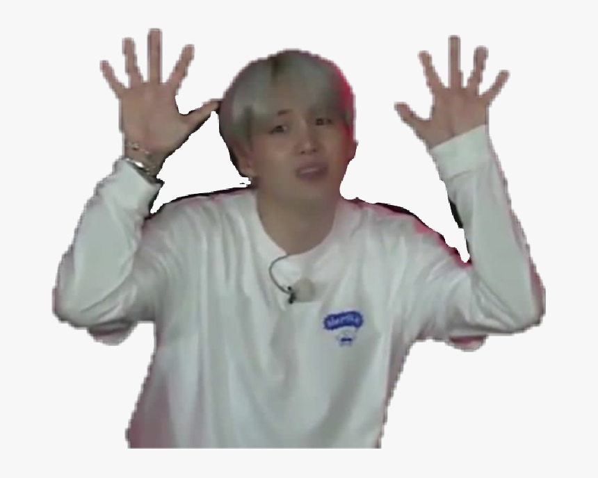 Frightened Yoongi - Cheering - Suga Transparent Dark, HD Png Download, Free Download