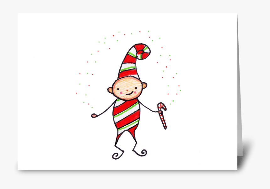 Peppermint Pixie Greeting Card - Cartoon, HD Png Download, Free Download