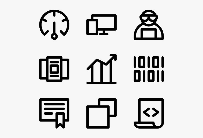 Programming - Math Icons Png, Transparent Png, Free Download