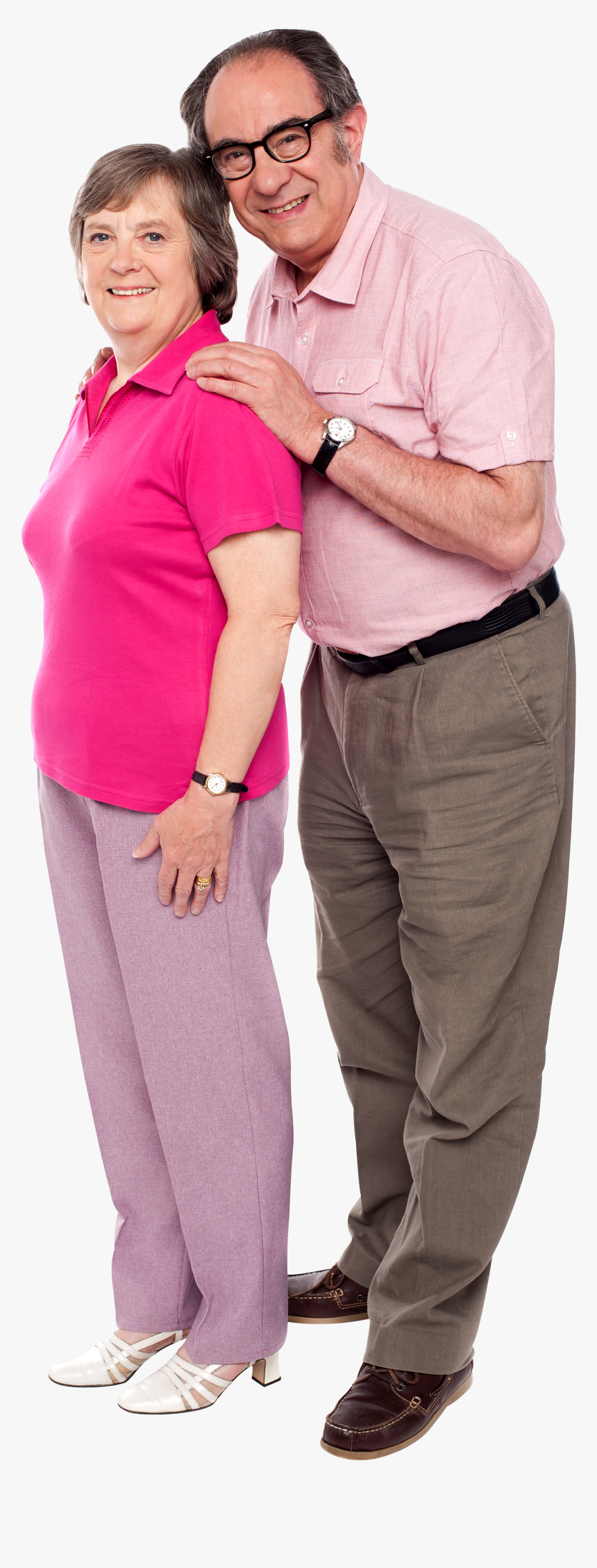 Senior Citizens Png Image - Old Couple Standing Png, Transparent Png, Free Download