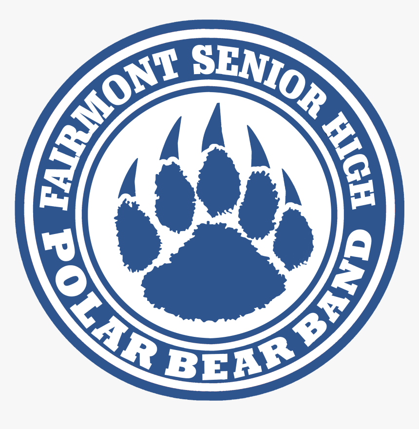 Fairmont Senior High Polar Bear Band Logo - Fairmont Senior Polar Bears, HD Png Download, Free Download