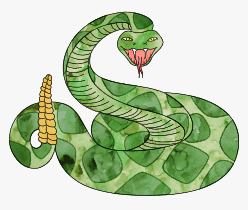 Viper - Rattlesnake Clipart Transparent, HD Png Download, Free Download