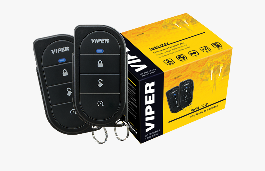 Viper Entry Level 1-way Security System - Viper Alarm 3305v, HD Png Download, Free Download