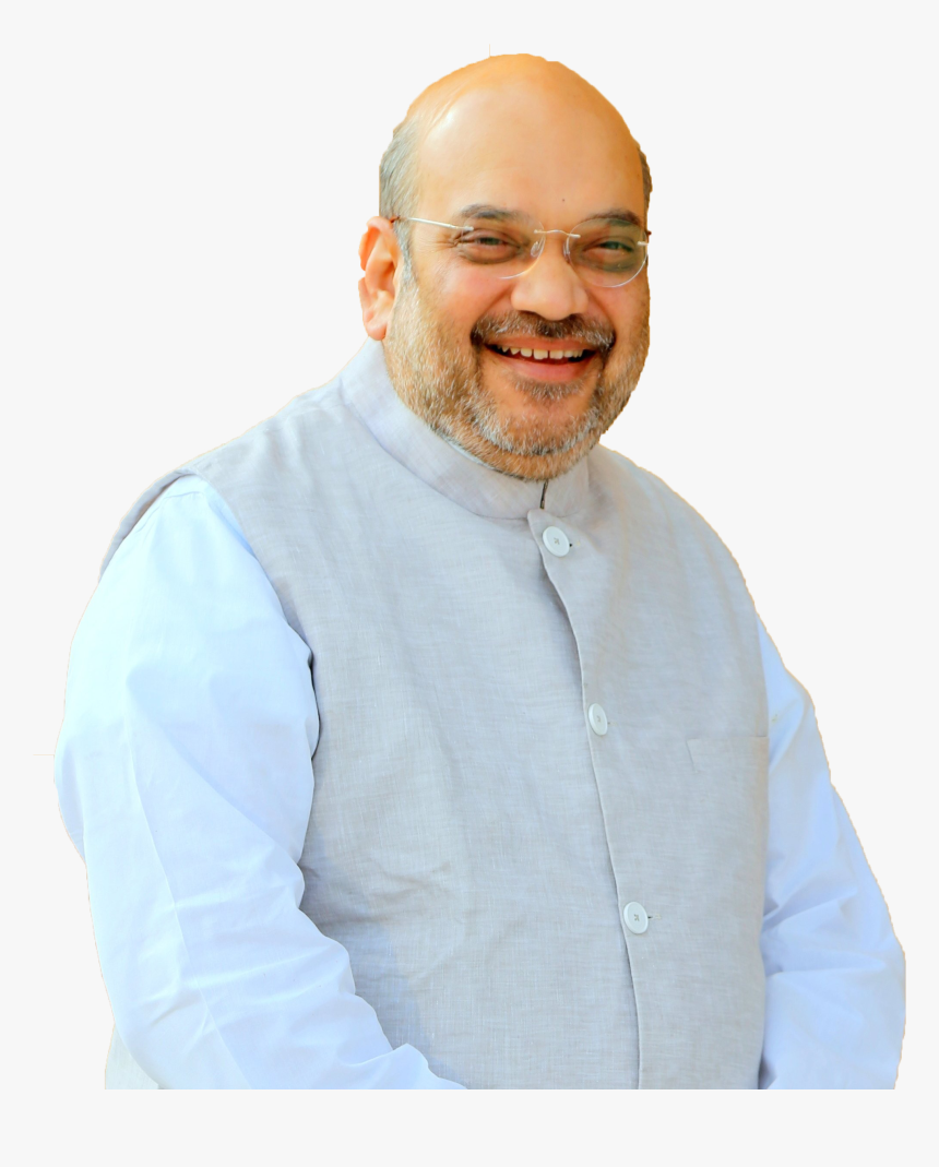 Amit Shah Png Free Pic - Bjp Amit Shah Png, Transparent Png, Free Download