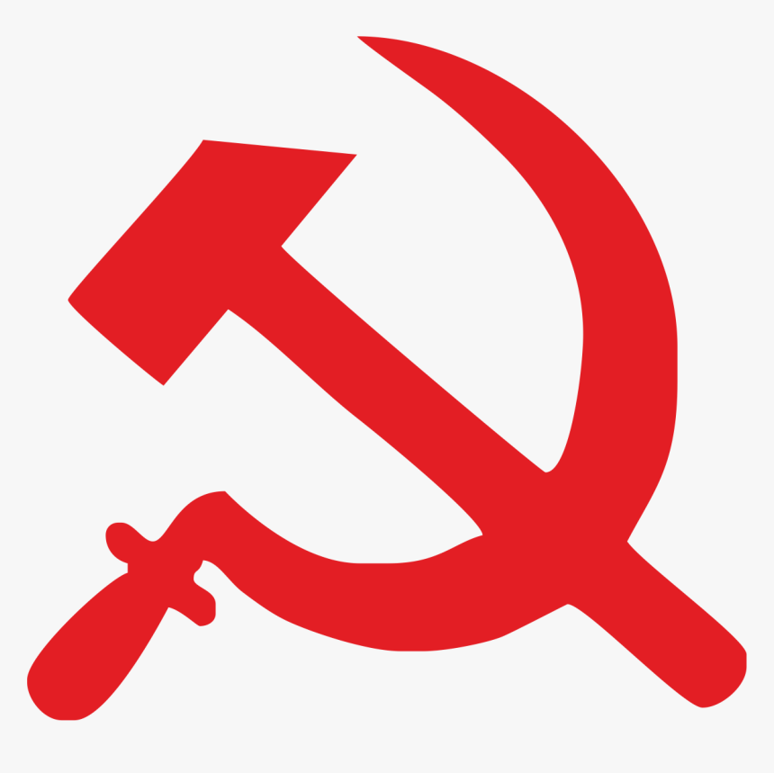Soviet Union Logo Png - Hammer And Sickle, Transparent Png, Free Download