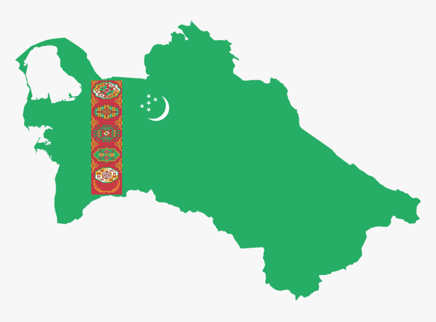 Transparent Soviet Flag Png - Turkmenistan Capital City Map, Png Download, Free Download