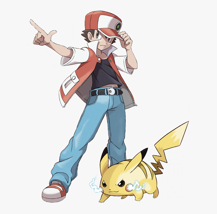 Pokemon Trainer Red, HD Png Download, Free Download