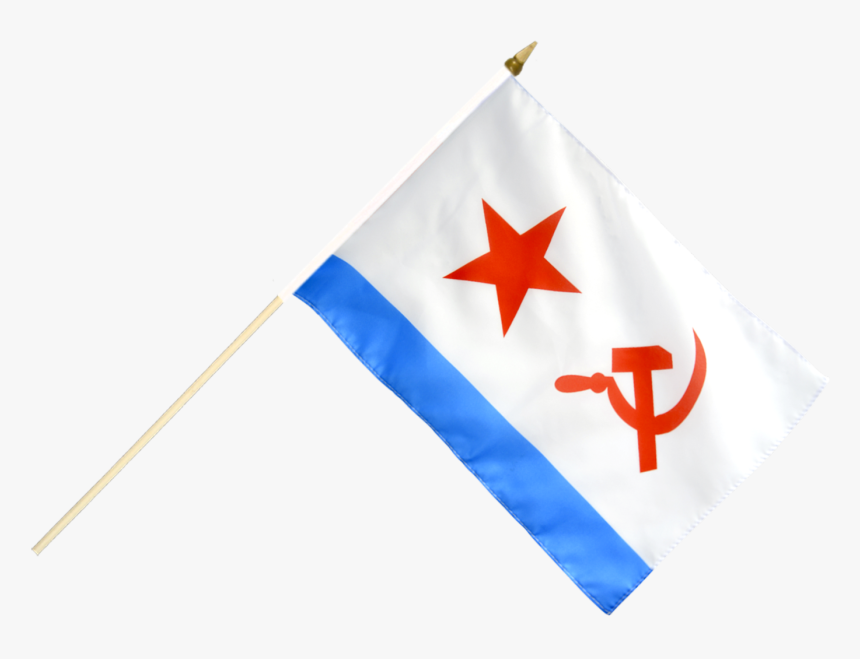 Ussr Soviet Navy Hand Waving Flag - Flag, HD Png Download, Free Download