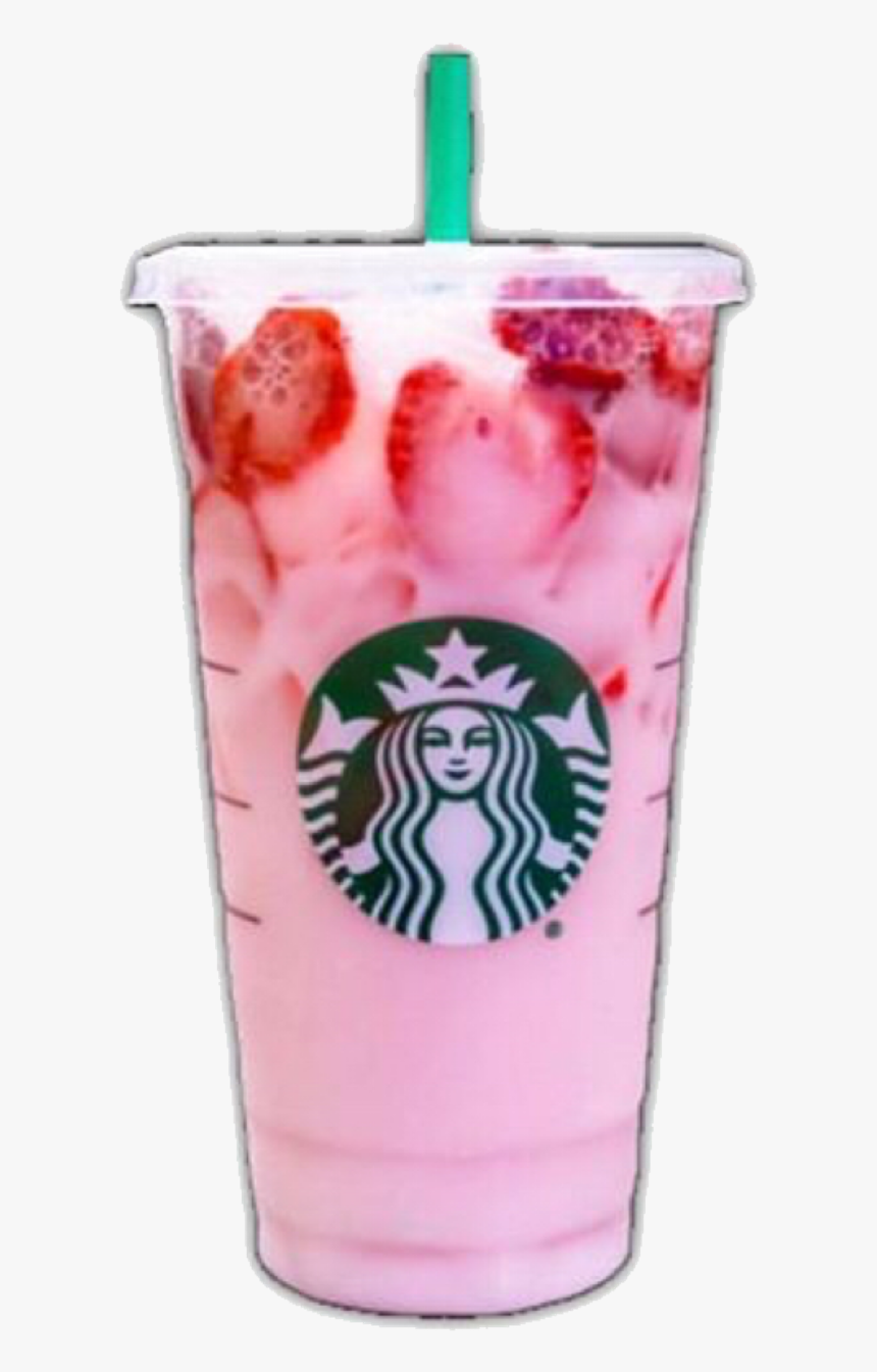 #pink #strawberry #drink #starbucks #coffee #grande - Strawberry Acai Starbucks Drinks, HD Png Download, Free Download