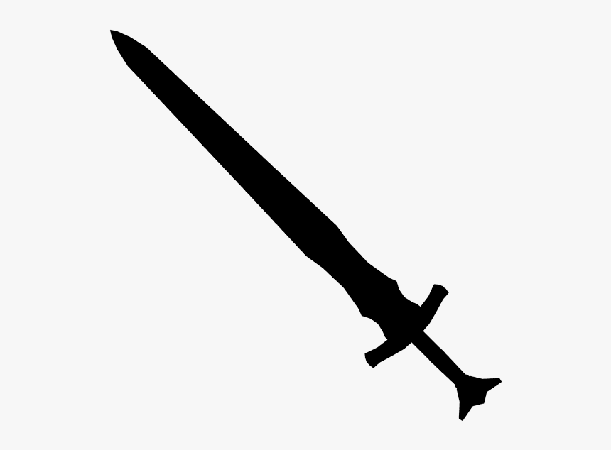 Sword Silhouette Sword Png Transparent Background Png Download Kindpng