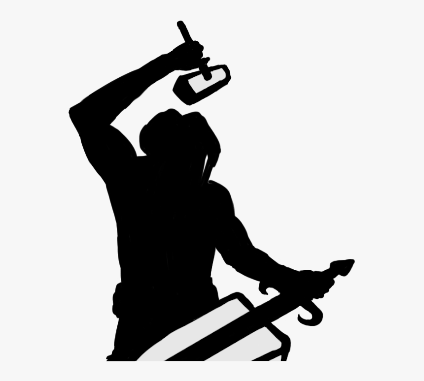 The Forging Of The Sword - Silhouette, HD Png Download, Free Download