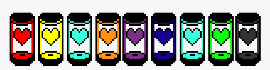 The Undertale Souls - Undertale Souls In Jar, HD Png Download, Free Download