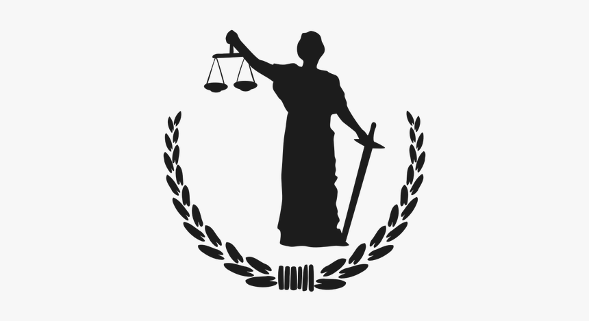 Goddess Of Justice Sign Vector Image - Transparent Justice Clipart, HD Png Download, Free Download