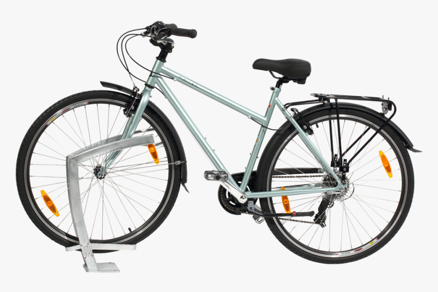 Urban Rack Auclair Rack Side View - Bicycle Side View Png, Transparent Png, Free Download