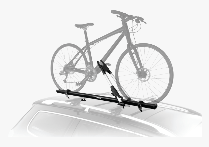 Thule Roof Rack Bike Rack - Thule Big Mouth Bike Carrier, HD Png Download, Free Download