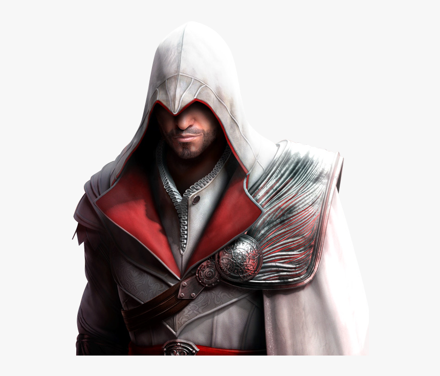 Assassin"s Creed Ezio Auditore Watercolor Painting - Assassin's Creed Brotherhood Ezio Auditore, HD Png Download, Free Download