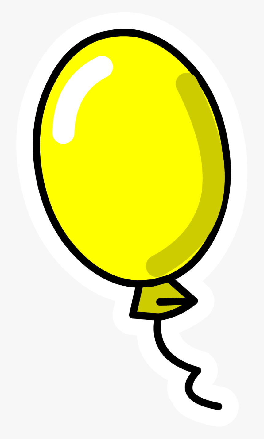 Balloon Png Clipart - Yellow Balloon Png Clipart, Transparent Png, Free Download