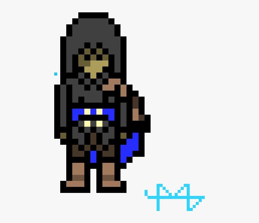 Black Widow Pixel Art, HD Png Download, Free Download