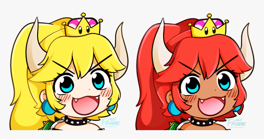 Bowsette Chibi Face, HD Png Download, Free Download