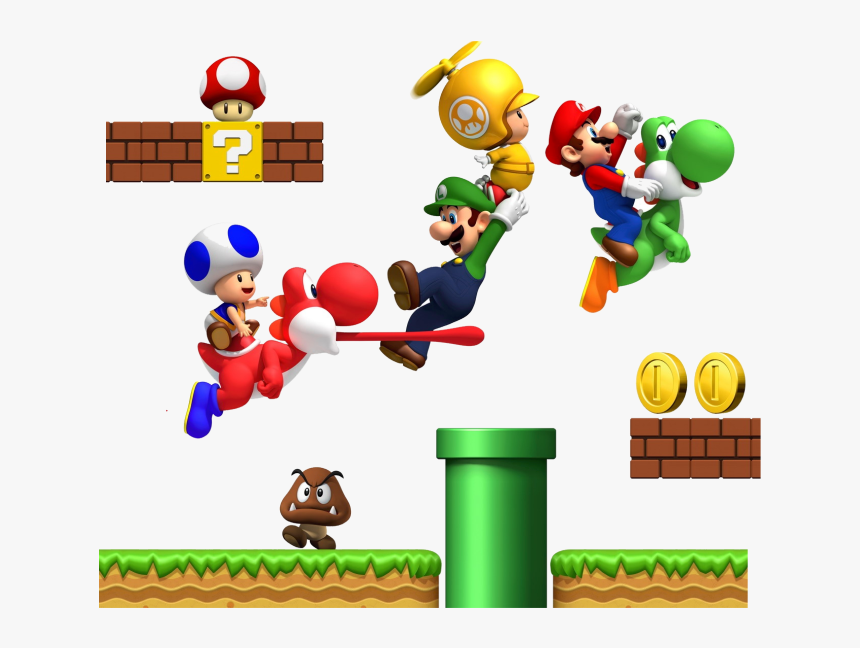 Mario Bross Png - Super Mario Bros Png, Transparent Png, Free Download