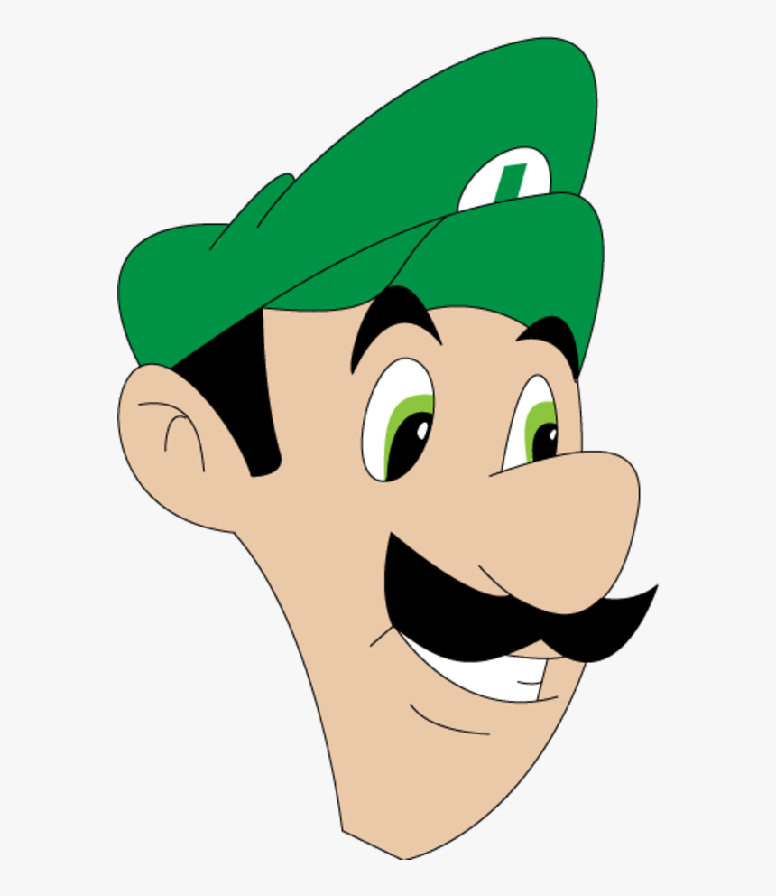 Luigi Face Png - Mario 64 Mario Face Png, Transparent Png - kindpng.