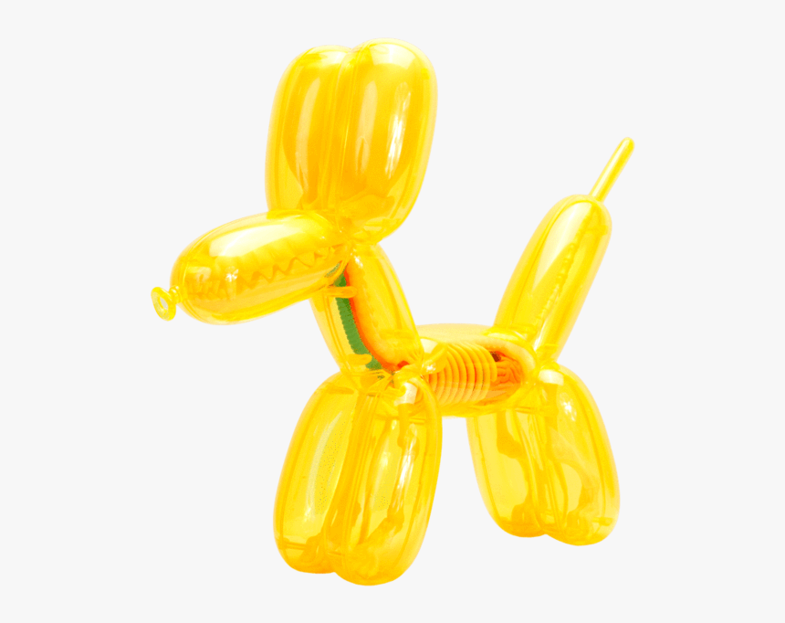 Yellow Balloon Dog Transparent, HD Png Download, Free Download
