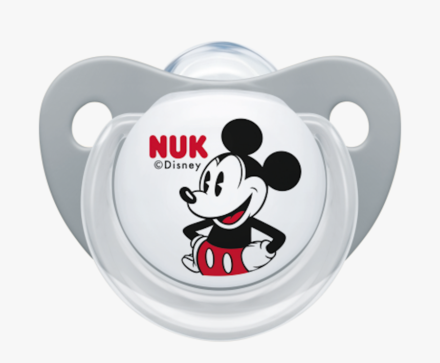 Nuk Baby Disney Mickey Mouse Soother Pacifier 6-18 - Nuk, HD Png Download, Free Download