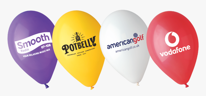 Printed Latex Balloons - Branded Balloons Png, Transparent Png, Free Download