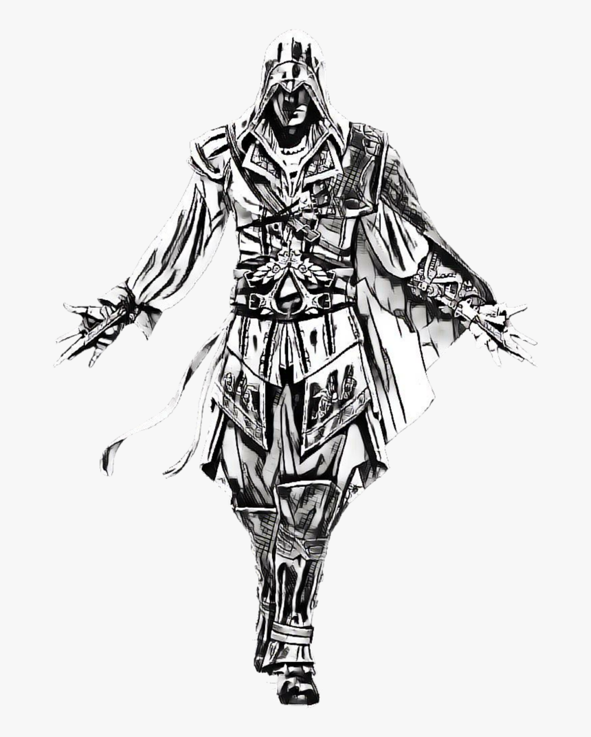 #ezio #ezioauditore #assasinscreed - Sketch, HD Png Download, Free Download