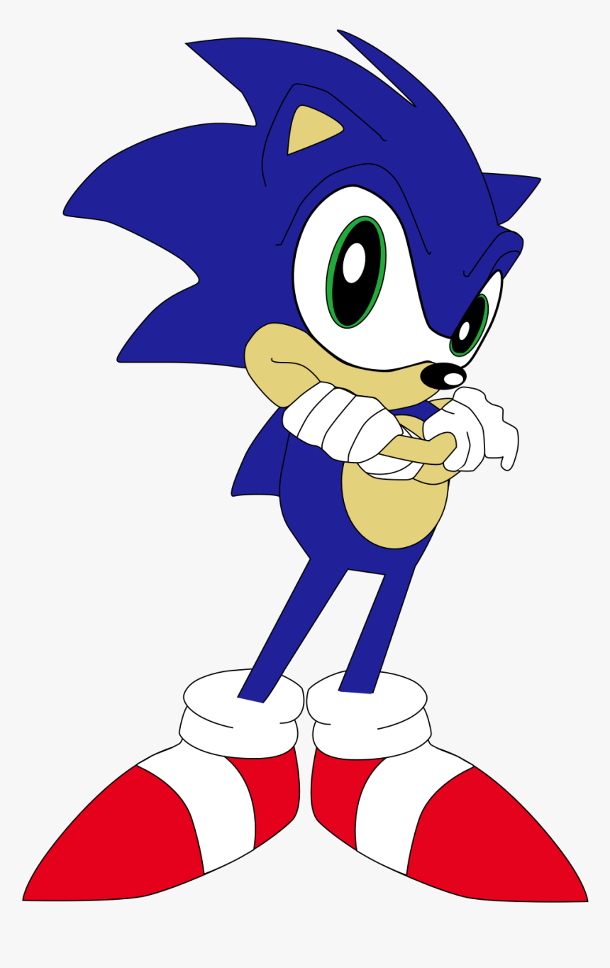 Clip Art Hedgehog Vector - Vector Em Sonic The Hedgehog, HD Png Download, Free Download