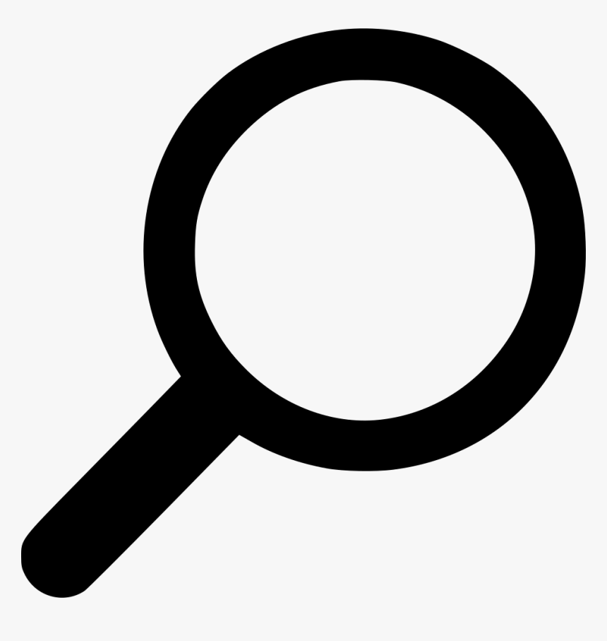Find Search Zoom Magnifying Glass - Magnifying Glass Icon Svg, HD Png Download, Free Download