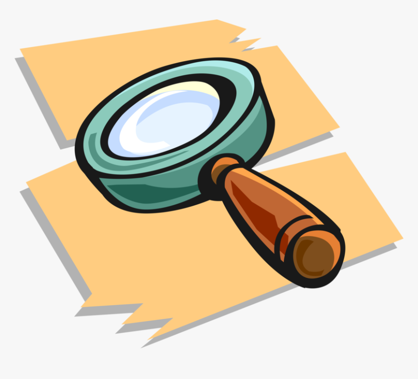Vector Illustration Of Magnification Through Convex - Flash Light Clipart, HD Png Download, Free Download